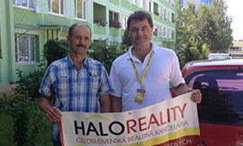 Spokojní klienti HALO reality | Spokojnosť s maklérom Štefanom Pállom