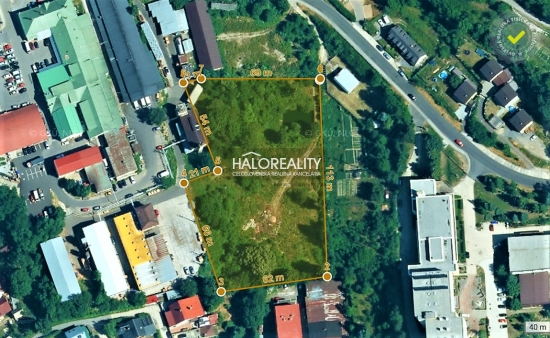 Predaj, priemyselný pozemok   8257m2 Banská Štiavnica - EXKLUZÍVNE HALO REALITY