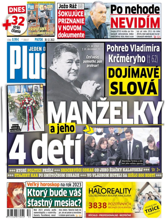 Na titulke Plus 1 deň