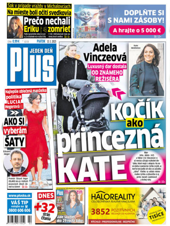 Na titulke Plus 1 deň