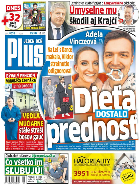 Na titulke Plus 1 deň