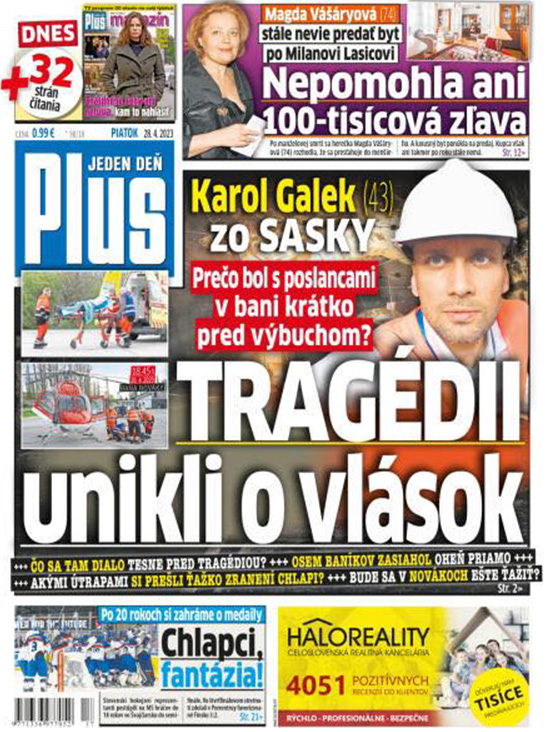 Na titulke Plus 1 deň