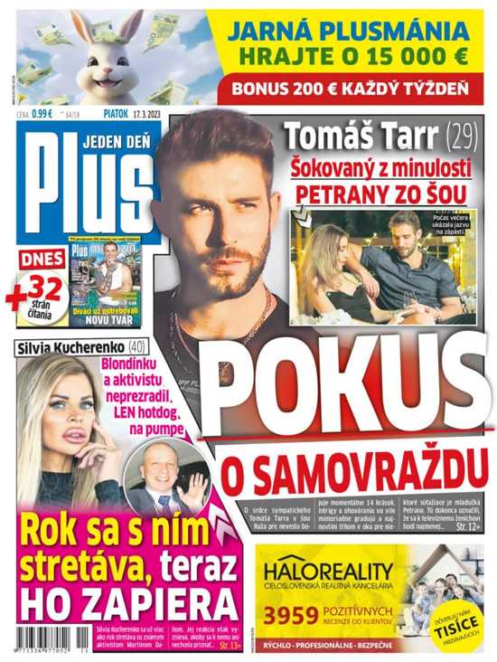 Na titulke Plus 1 deň