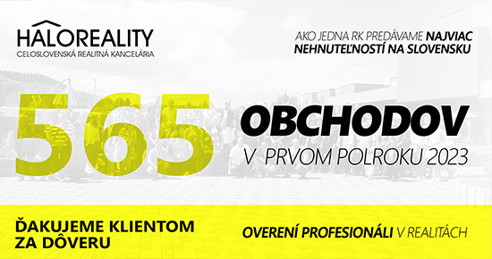 565 obchodov za prvý polrok!