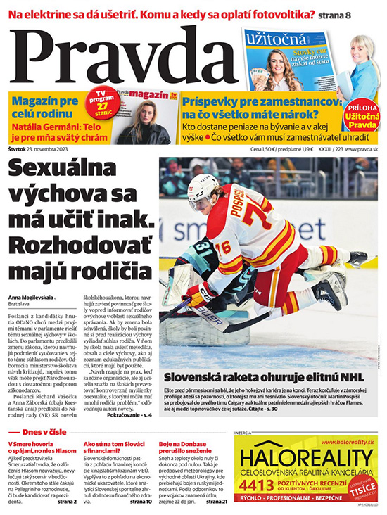 Na titulke Pravda