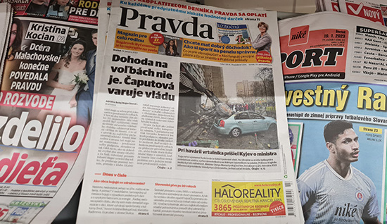 Na titulke Pravda