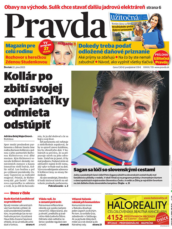 Na titulke Pravda