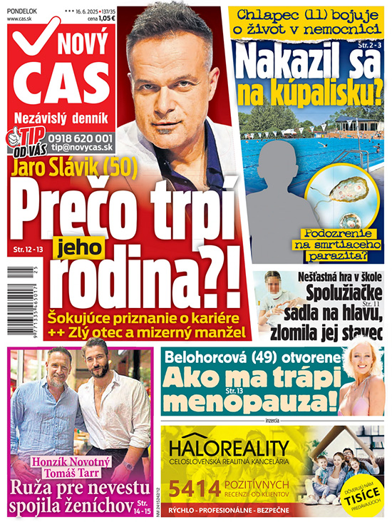 Na titulke Nového času