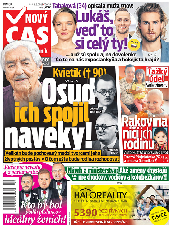 Na titulke Nového času