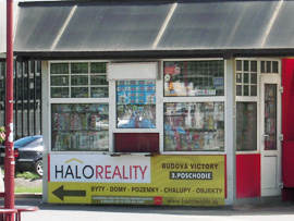 Recenzie, realitná kancelária HALO reality - Reklamná plocha v B.Bystrici