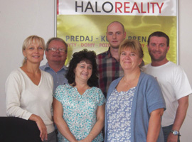 Recenzie, realitná kancelária HALO reality - Kolektív maklérov lokality B.Bystrica