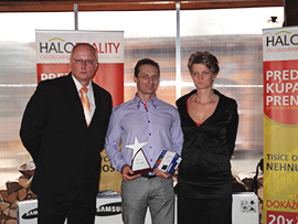 Recenzie, realitná kancelária HALO reality - Vyhodnotenie roka 2013 - odovzdávanie cien