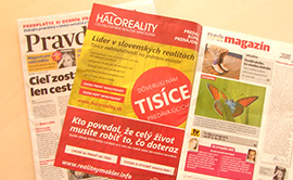 Recenzie, realitná kancelária HALO reality - Opäť reklama v Pravde 
