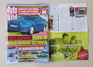 Recenzie, realitná kancelária HALO reality - V mesačníku Autobild