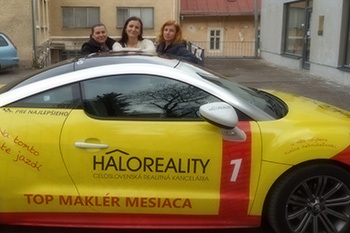 Recenzie, realitná kancelária HALO reality - Firemná akcia Banská Štiavnica