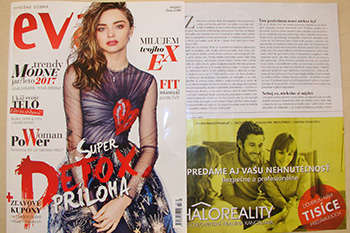 Recenzie, realitná kancelária HALO reality - Prvykrát v mesačníku Eva