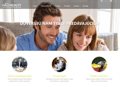 Recenzie, realitná kancelária HALO reality - Nový rok, nový web :-)