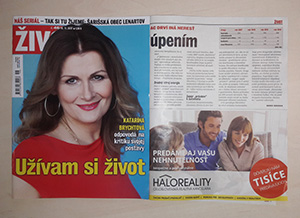 Recenzie, realitná kancelária HALO reality - V týždenníku Život
