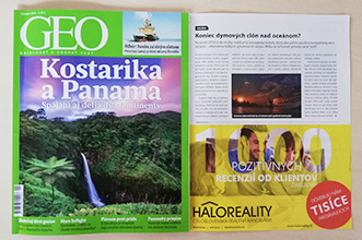 Recenzie, realitná kancelária HALO reality - V prestížnom časopise GEO