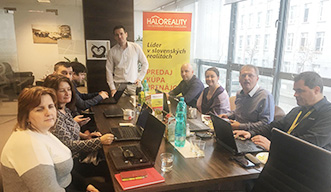 Recenzie, realitná kancelária HALO reality - Interné školenie Fincentrum