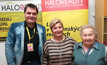 Spokojní klienti HALO reality | Spokojnosť s maklérom z Prešova