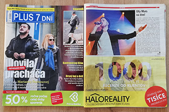 Recenzie, realitná kancelária HALO reality - Reklama v  Plus 7 dní