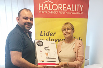 Recenzie, realitná kancelária HALO reality - Súťaž klientov