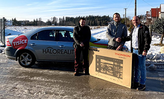Recenzie, realitná kancelária HALO reality - Výherca súťaže o LED TV v L. Mikuláši