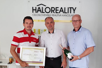 Recenzie, realitná kancelária HALO reality - Nová kancelária v Trnave