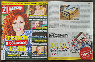 Recenzie, realitná kancelária HALO reality - V týždenníku Život