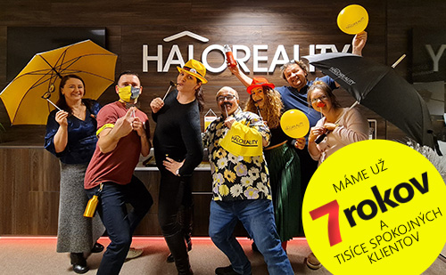 Recenzie, realitná kancelária HALO reality - Oslávili sme 7 rokov v Bratislave