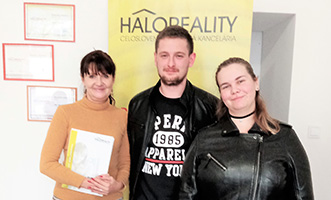 Spokojní klienti HALO reality | Spokojnosť s maklérom z Nových Zámkoch