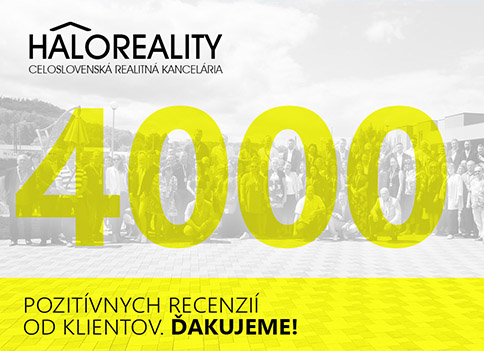 Recenzie, realitná kancelária HALO reality - 4000 recenzií od klientov