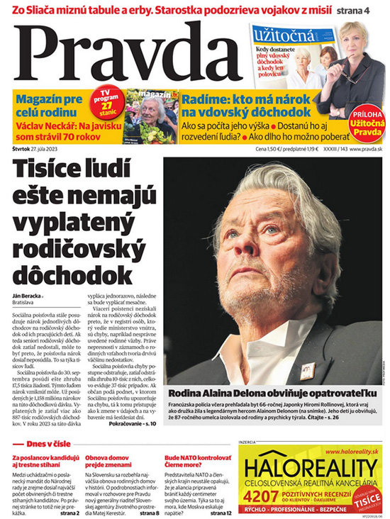 Recenzie, realitná kancelária HALO reality - Na titulke Pravda