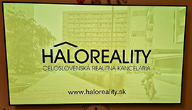 Recenzie, realitná kancelária HALO reality - Sme aj v televízii na Jednotke
