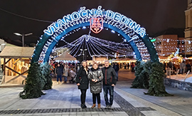 Recenzie, realitná kancelária HALO reality - Vianočná akcia pobočky Zvolen