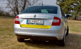 Nový reklamný polep v Senici