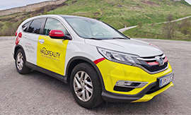 Nový reklamný polep v Spišskej Novej Vsi