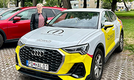 Recenzie, realitná kancelária HALO reality - Auto pre najlepšieho makléra mesiaca apríl