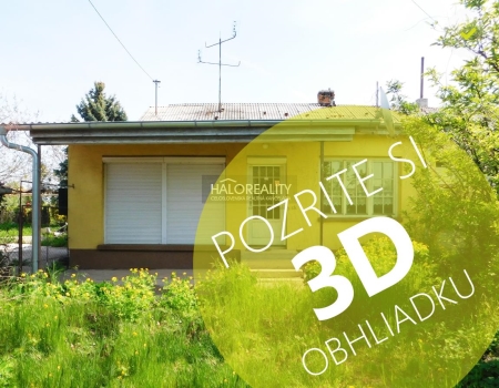 Predaj, rodinný dom Radvaň nad Dunajom, len 150 m od Dunaja - EXKLUZÍVNE HALO REALITY