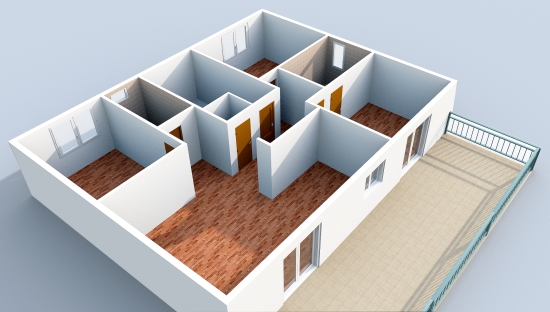 Predaj, štvorizbový byt Rovinka