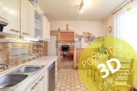  - Predaj, štvorizbový byt Brunovce - EXKLUZÍVNE HALO REALITY