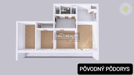 Predaj, štvorizbový byt Bratislava Nové Mesto, Vajnorská - EXKLUZÍVNE HALO REA...