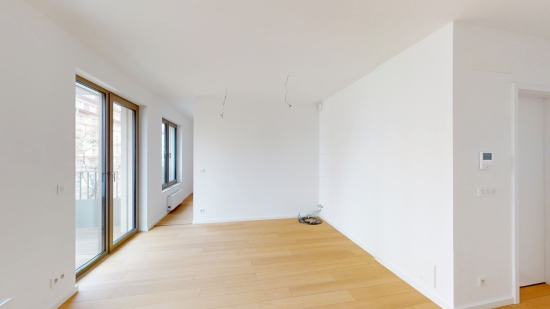 Predaj, dvojizbový byt Bratislava Nové Mesto, Račianska  - NOVOSTAVBA