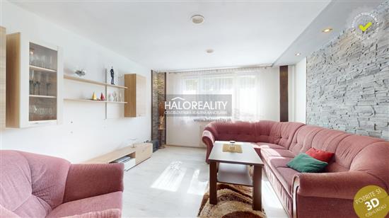 Predaj, štvorizbový byt Banská Bystrica, Sásová - EXKLUZÍVNE HALO REALITY