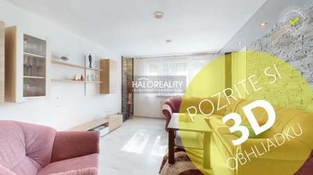 Predaj, štvorizbový byt Banská Bystrica, Sásová - EXKLUZÍVNE HALO REALITY