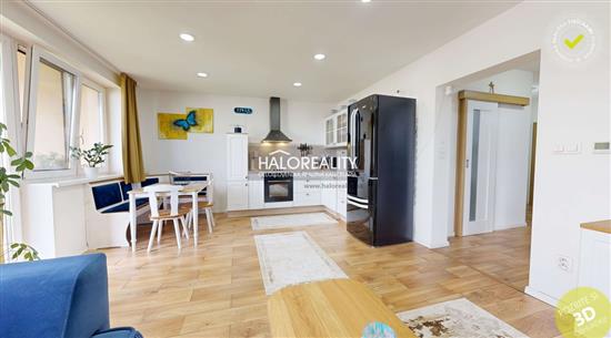 Predaj, trojizbový byt s pozemkom 200m2, Nová Dedinka - NOVOSTAVBA - EXKLUZÍVNE HALO REALITY