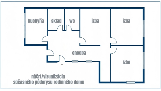 Predaj, rodinný dom Jablonica - EXKLUZÍVNE HALO REALITY