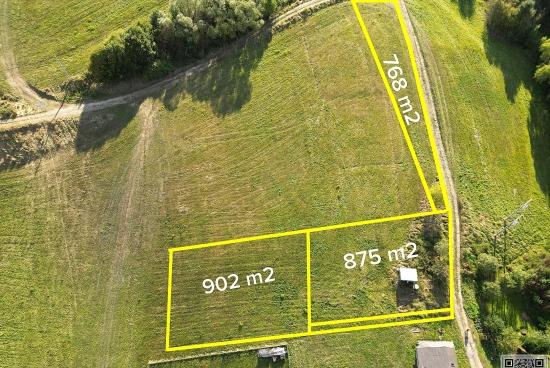 Predaj, pozemok pre rodinný dom   875 m2 Banská Belá