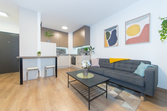 Prenájom, dvojizbový byt Bratislava Nové Mesto, URBAN Residence  - NOVOSTAVBA